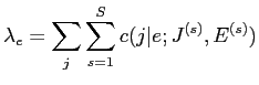 $\displaystyle t(j\vert e)$